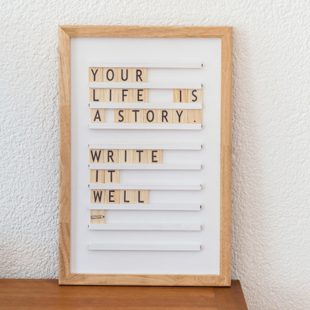 Oldschool Letterbord Wit - per stuk - Letterboards