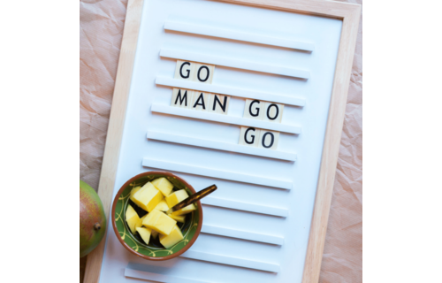 Oldschool Letterbord Wit - per stuk - Letterboards