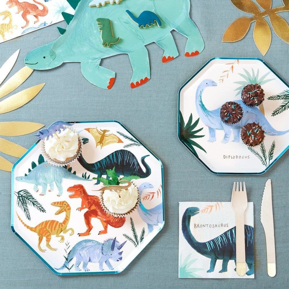 Dinosaur Kingdom Cupcakes Set - 24 stuks - Dino feestartikelen