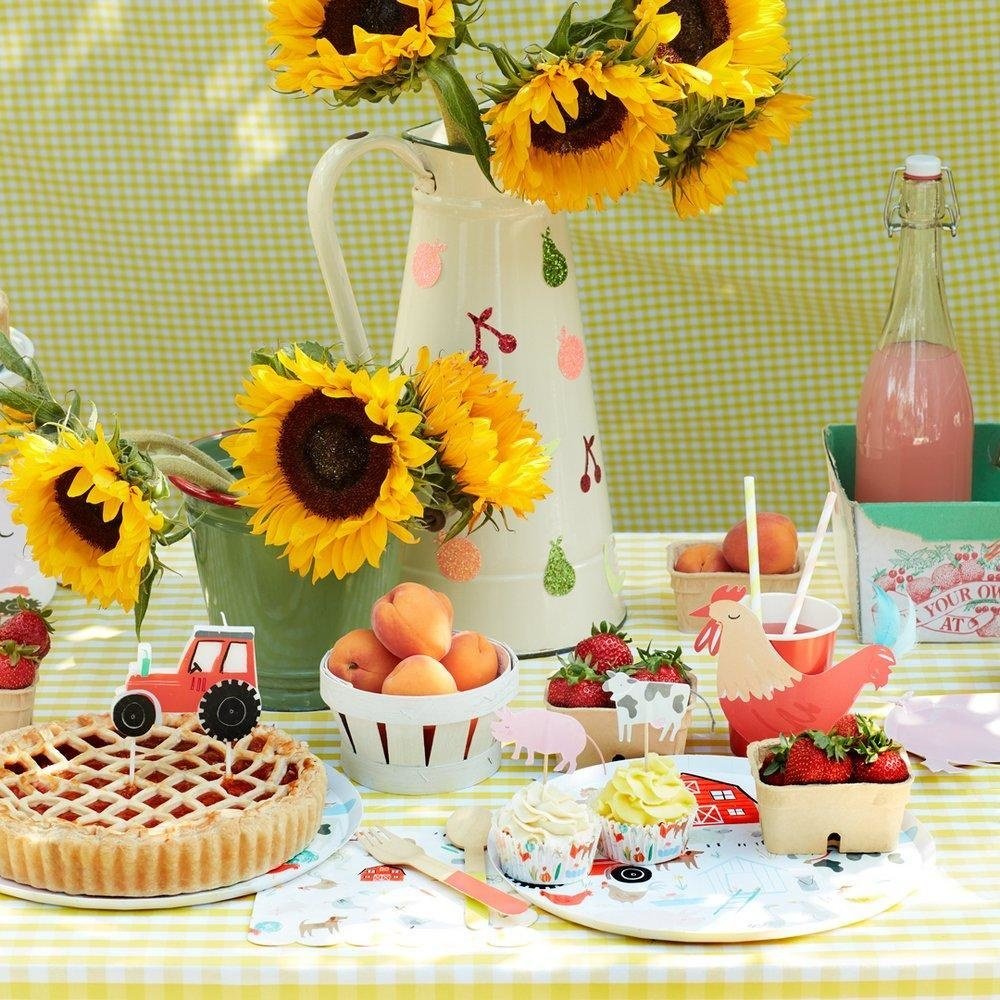 On the Farm Cupcakes Set - 24 stuks - Boerderij feestartikelen