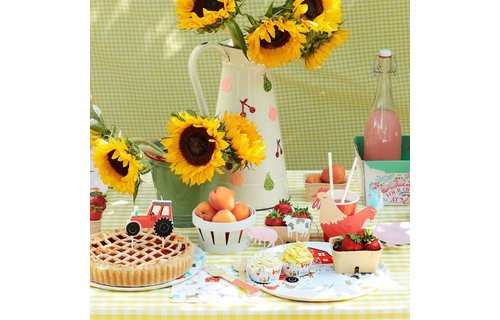 On the Farm Cupcakes Set - 24 stuks - Boerderij feestartikelen