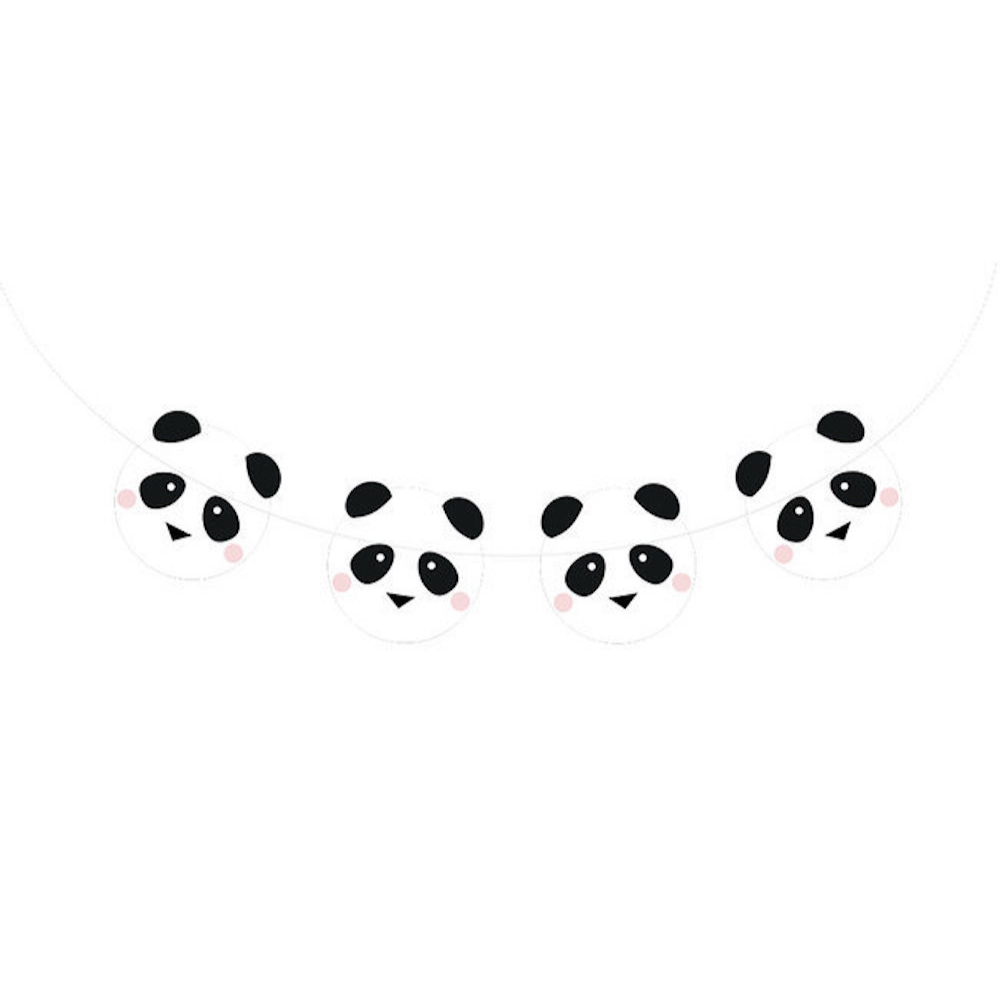 Mini Panda Slinger - per stuk - Feestartikelen voor een panda feestje