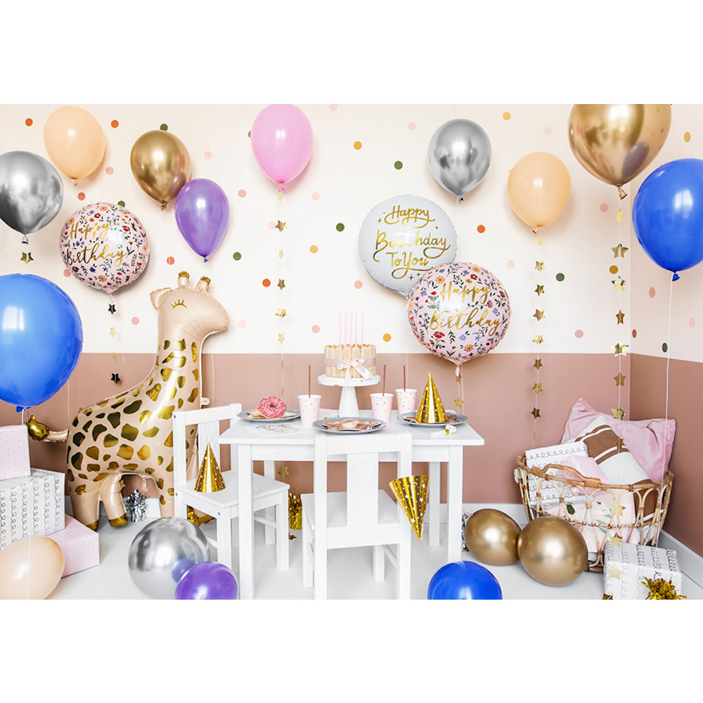 Giraffe Folieballon (Supershape) - per stuk - 102 cm