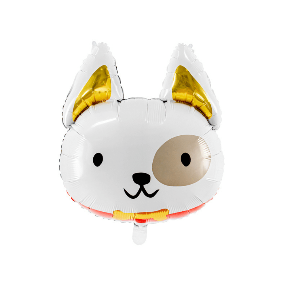 Hond Folieballon - per stuk - 45 x 50 cm