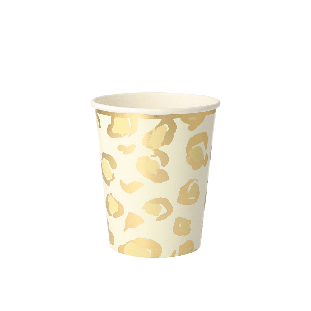 Safari Animals Bekers - 8 stuks - Jungle Feestartikelen