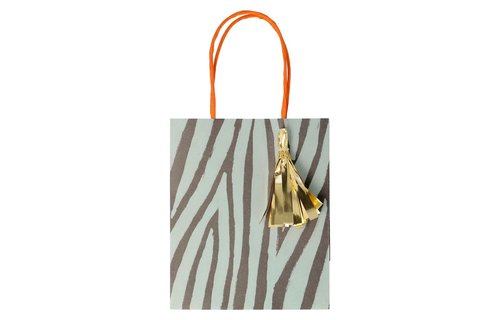 Safari Animals Tasjes - 8 stuks - Jungle Feestartikelen