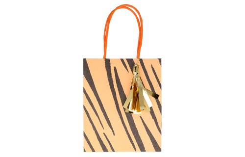 Safari Animals Tasjes - 8 stuks - Jungle Feestartikelen