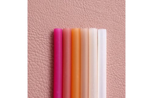Rietjes Sunset - Set van 7 items - Herbruikbare rietjes