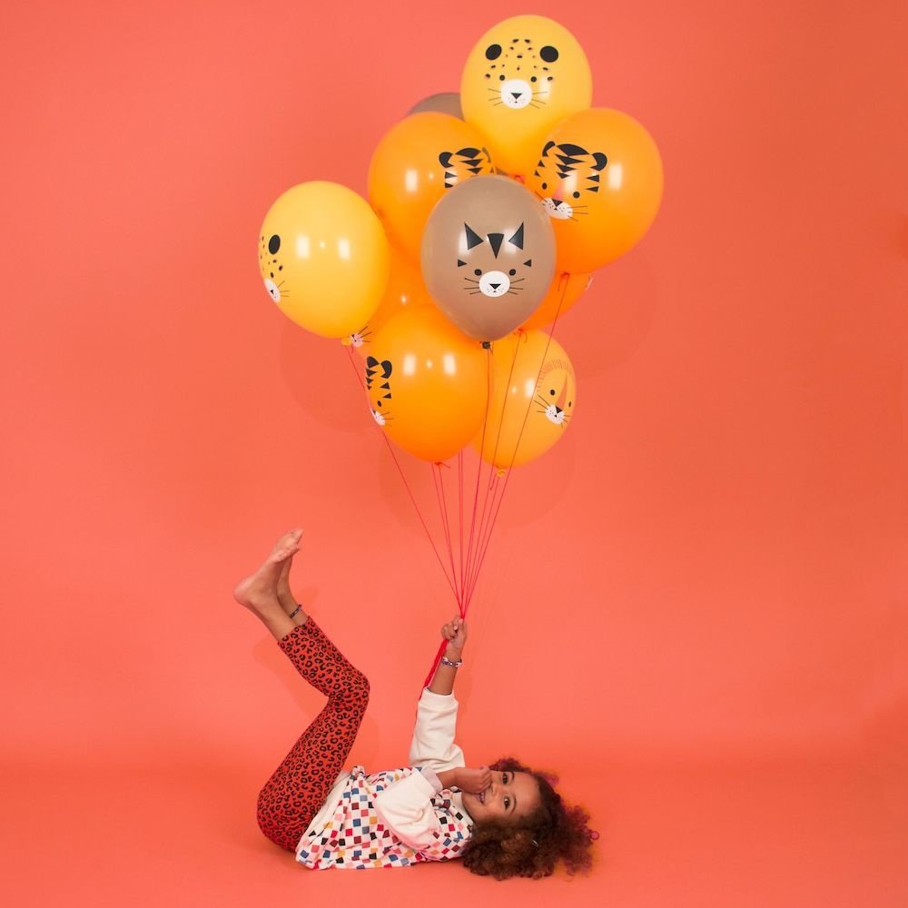 Wilde Katten Ballonnen - 5 stuks - 30 cm - Mini Felines