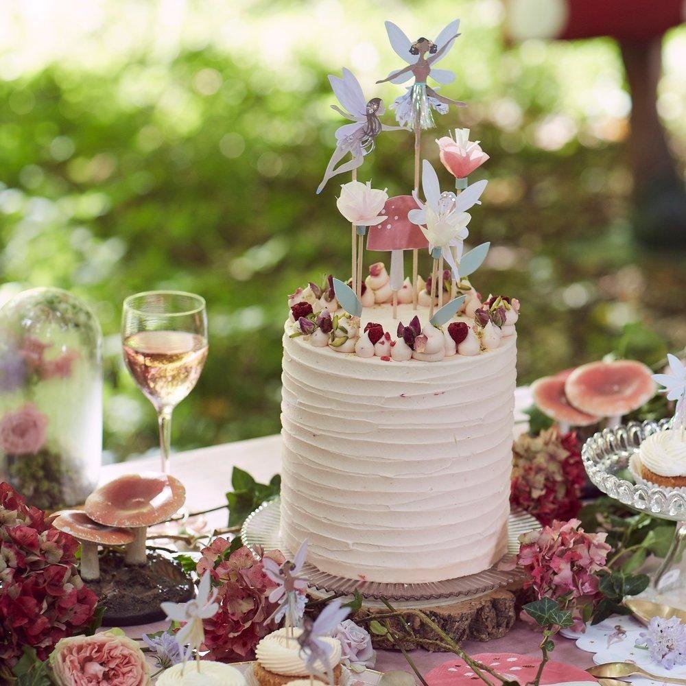 Fairy Taarttoppers - set van 7 - Fairy Party van Meri Meri