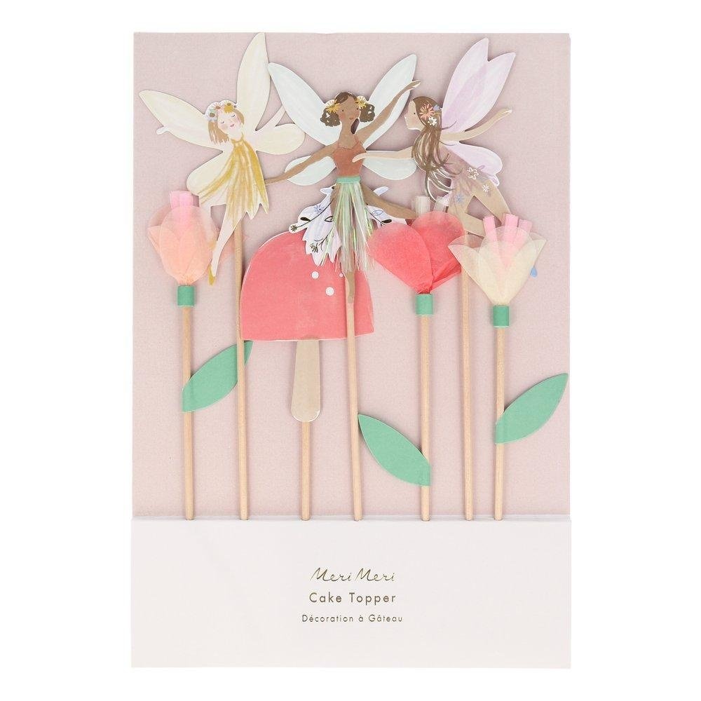 Fairy Taarttoppers - set van 7 - Fairy Party van Meri Meri