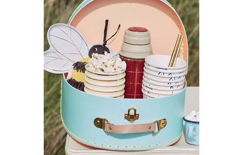 Bij (Bumblebee) Borden - 8 stuks - Woodland Adventures van Meri Meri