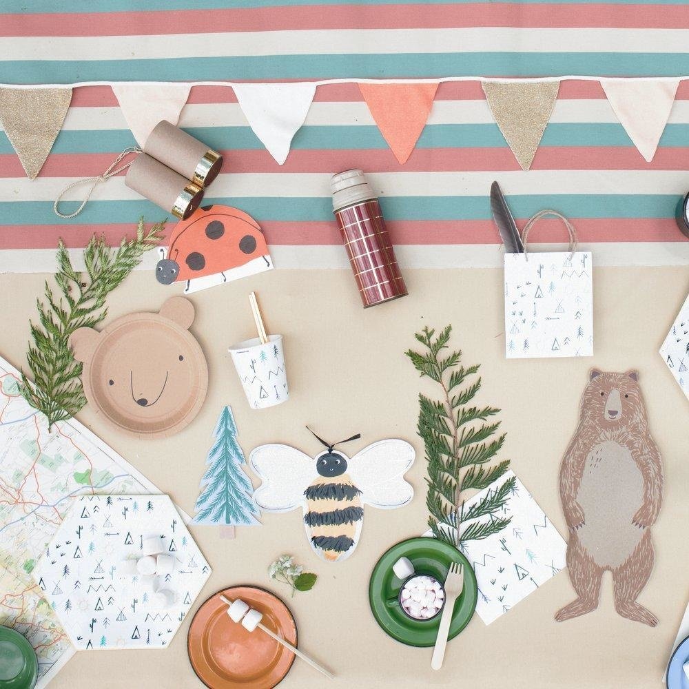 Lieveheersbeestje Servetten - 20 stuks - Woodland Adventures van Meri Meri