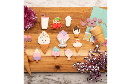 IJsjes Cookie Cutters Set - 10 stuks - Uitstekers