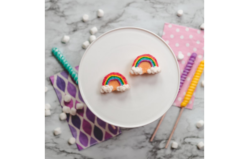 Regenboog Cakevormpjes Mal - per stuk - Bakken en decoreren