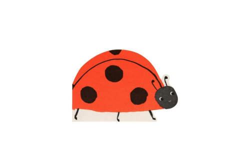 Lieveheersbeestje Servetten - 20 stuks - Woodland Adventures van Meri Meri