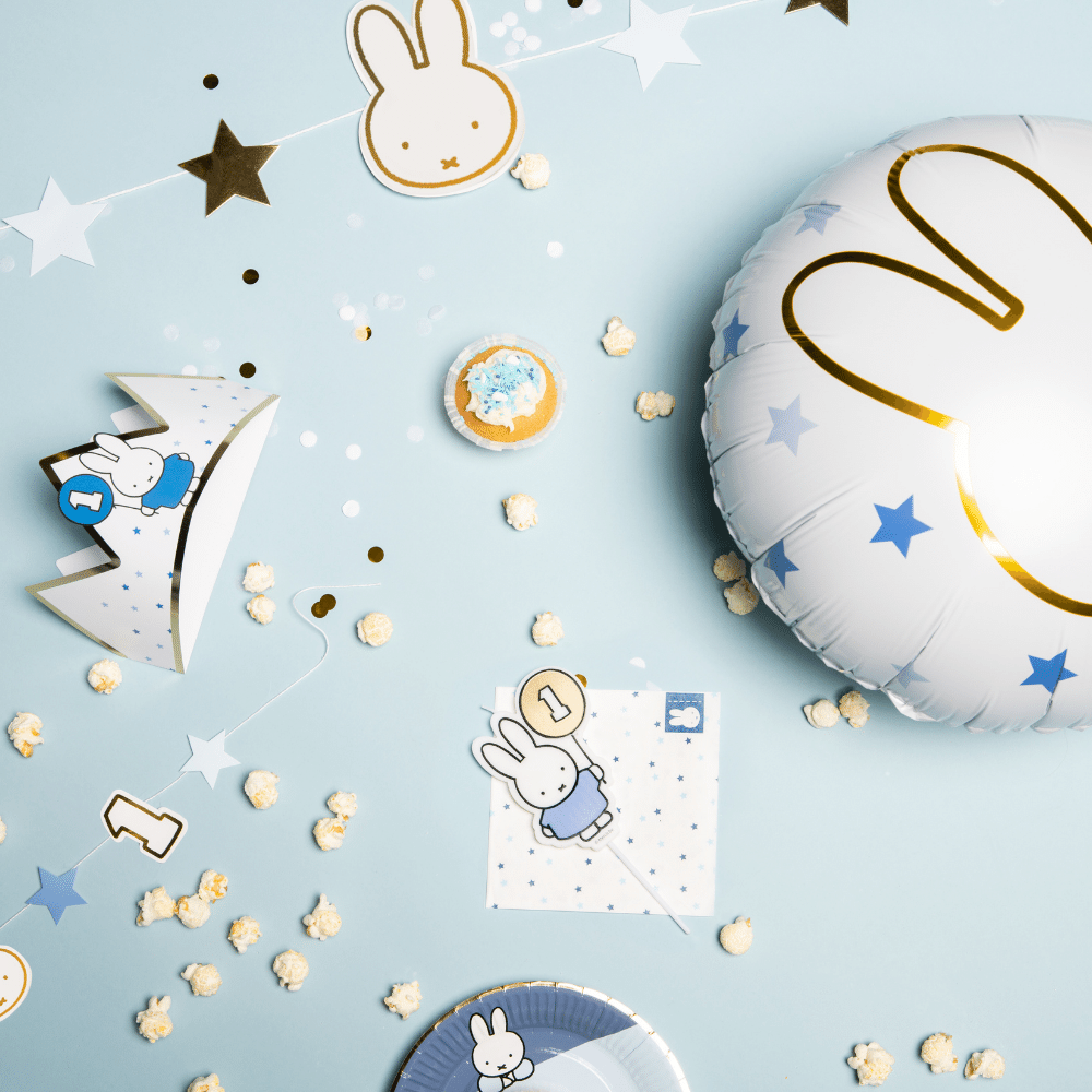 Nijntje Baby Blauw Servetjes - 20 stuks - Feest met nijntje