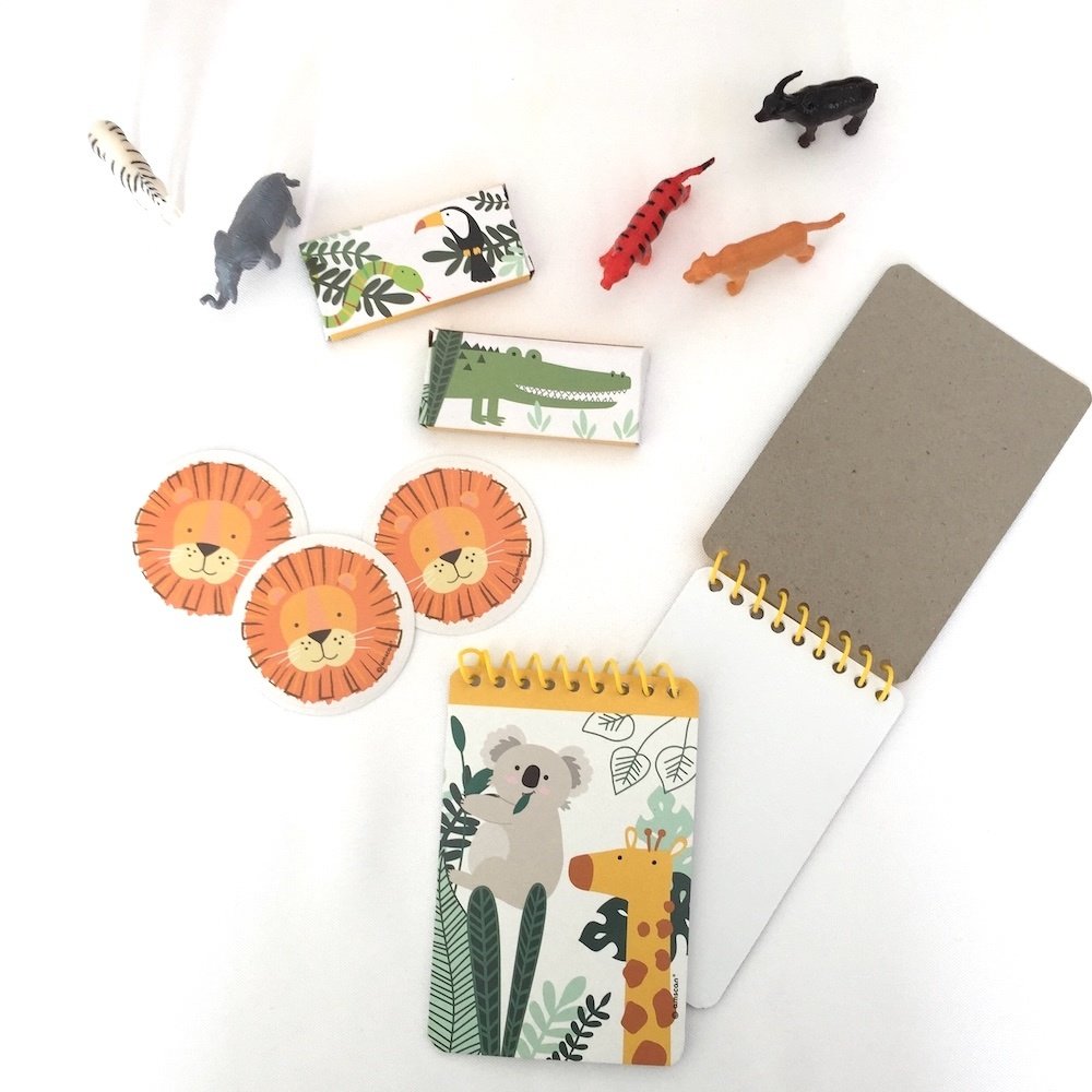 Get Wild Uitdeelcadeautjes - Set van 24 - Jungle feestartikelen