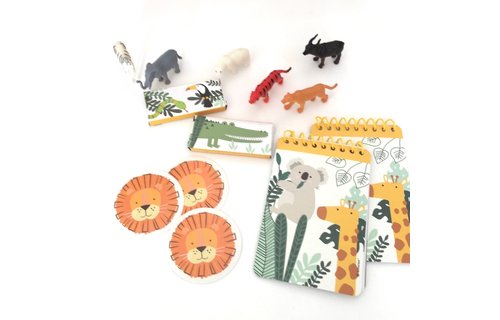 Get Wild Uitdeelcadeautjes - Set van 24 - Jungle feestartikelen