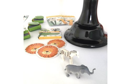 Get Wild Roltongen (Slang) - 8 stuks - Jungle feestartikelen