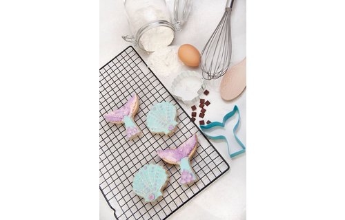 Cookie Cutter (Uitsteker) Schelp - per stuk - uitsteekvormen
