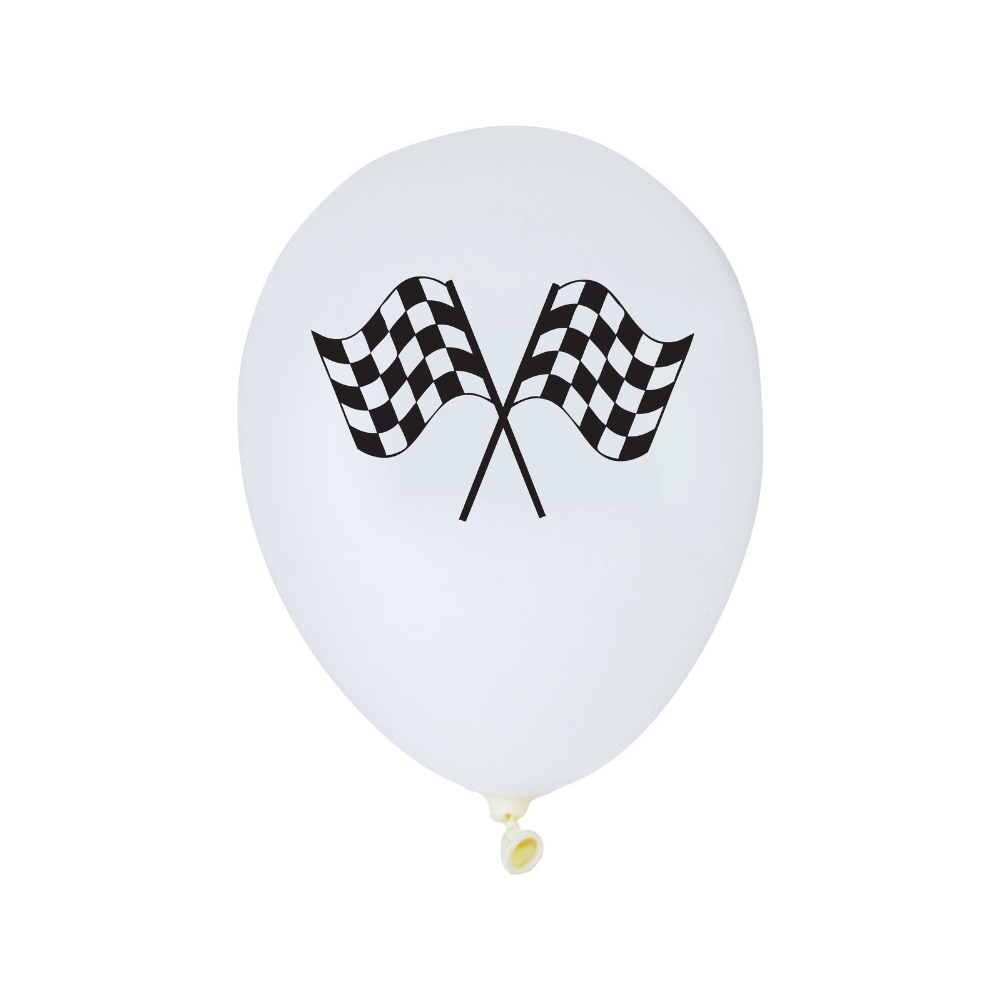 Grand Prix Race Ballonnen - 6 stuks - Racen