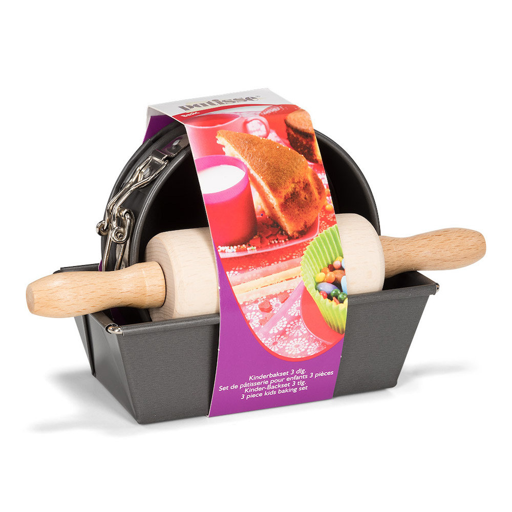 Kinderbakset - Set van 3 - Koken en bakken met kids