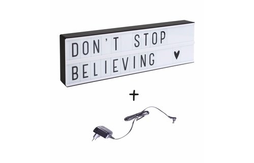 Lightbox A5 Lang (XL) - per stuk - Decoratie en Verlichting