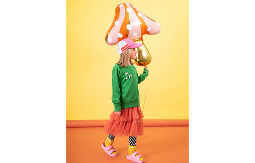 Paddenstoel Folieballon (Supershape) - 75 cm - Woodland