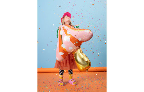 Paddenstoel Folieballon (Supershape) - 75 cm - Woodland