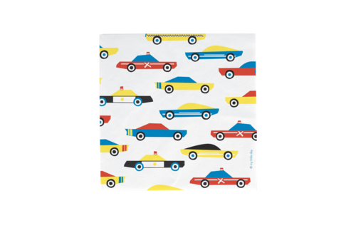 Vintage Cars Servetten - 20 stuks - Voertuigen feestartikelen