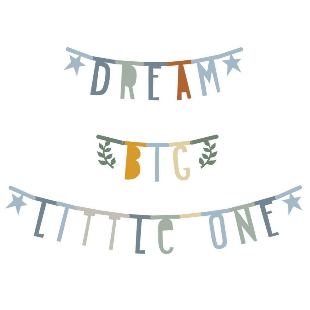 Letter Banner Natuur - Set van 147 - Letterslinger DIY