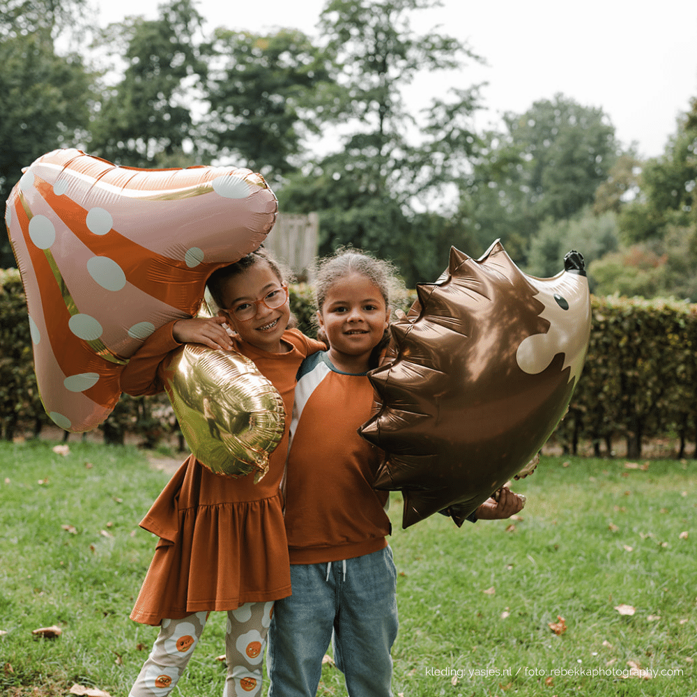 Paddenstoel Folieballon (Supershape) - 75 cm - Woodland