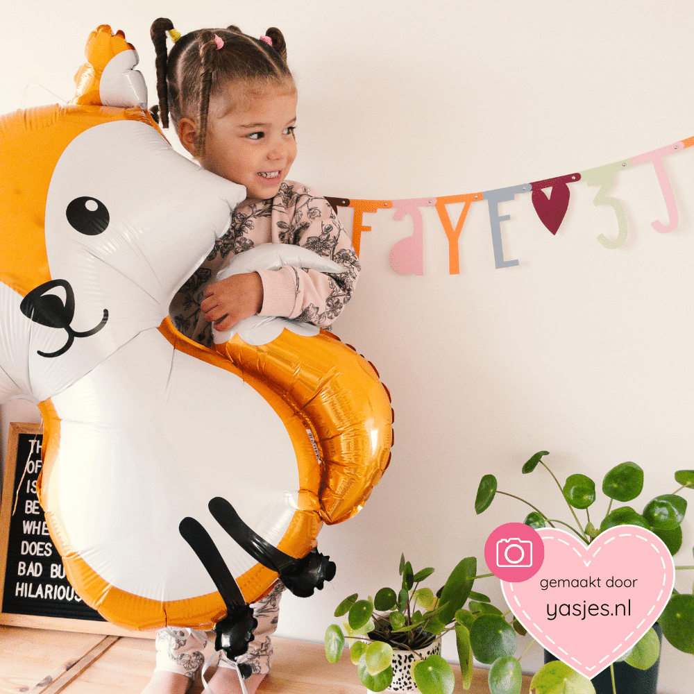 Vos Woodland Folieballon Supershape - 91 cm