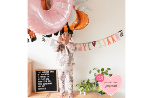 Letter Banner Boho Chic - Set van 147 - Letterslinger DIY