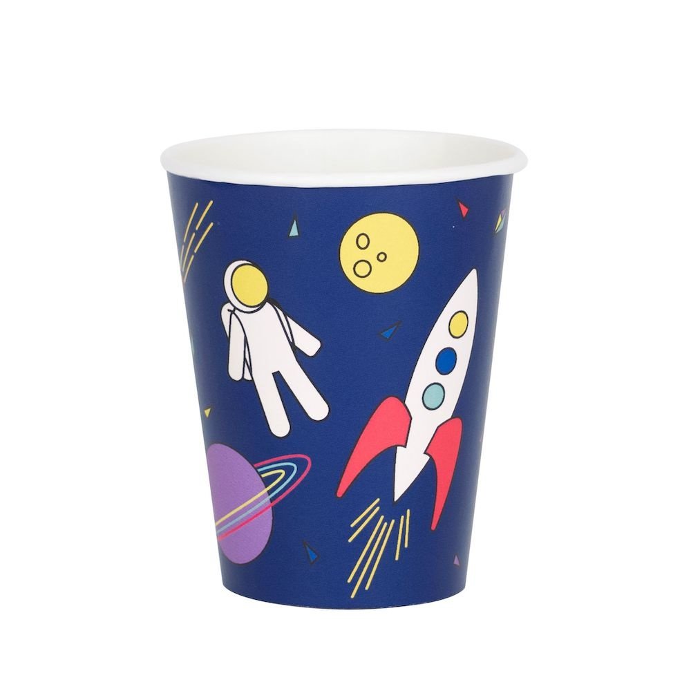 Cosmic Bekers - 8 stuks - Voor een space feestje