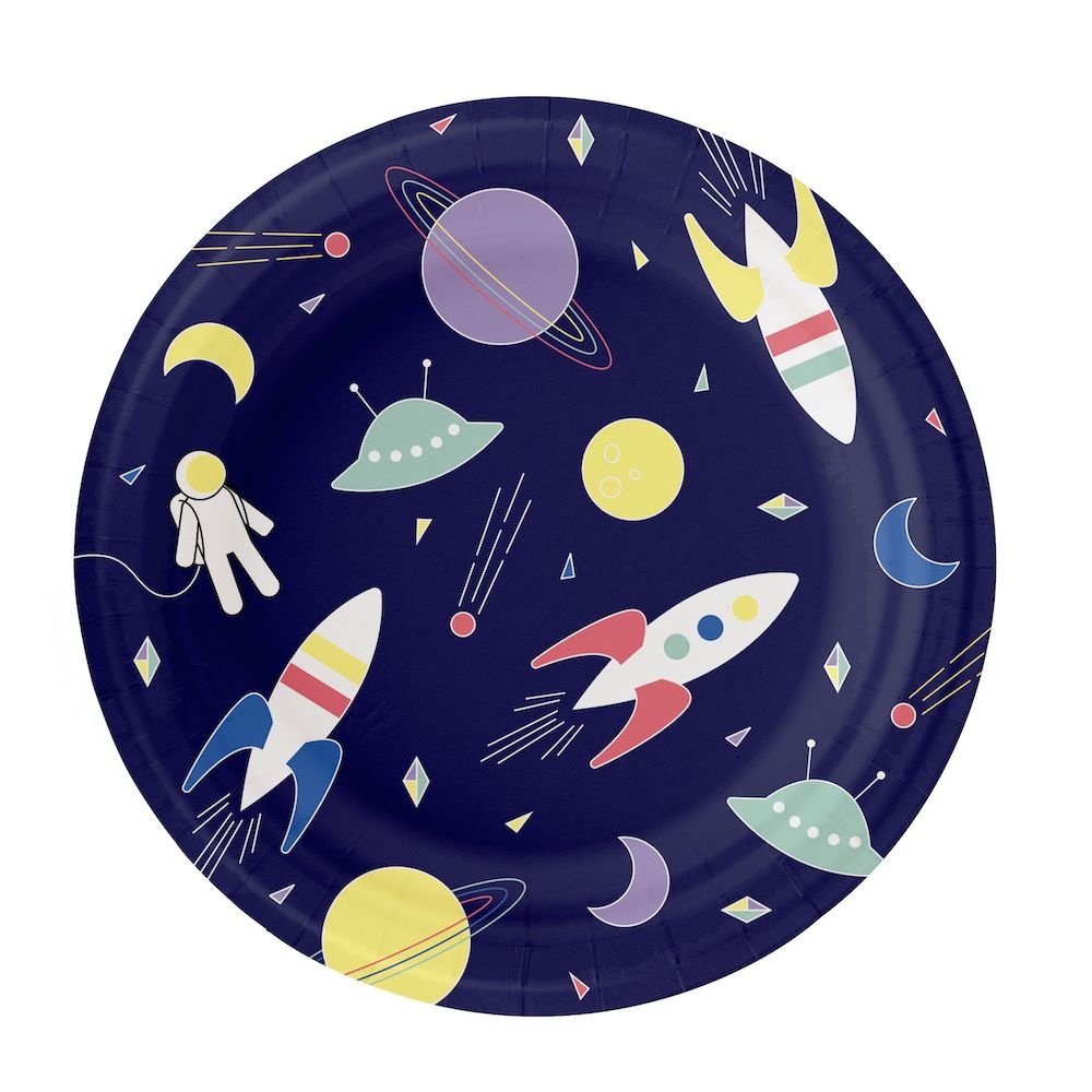Cosmic Borden - 8 stuks - Voor een space feestje