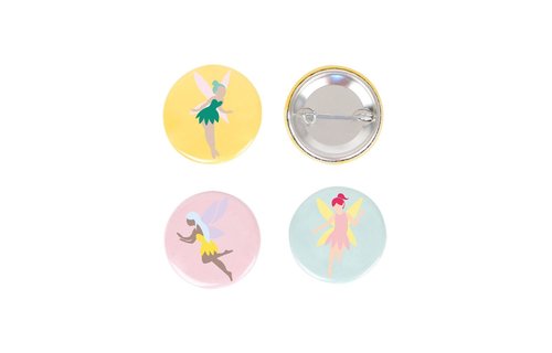 Feeën Buttons - Set van 12 - Fairies