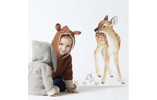 Muursticker Hert - per vel - Kinderkamerdecoratie