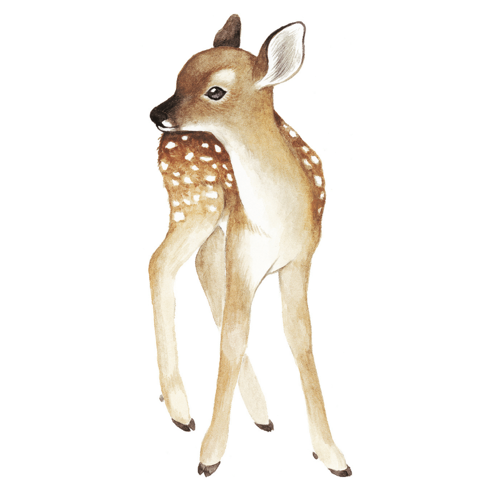 Muursticker Hert - per vel - Kinderkamerdecoratie