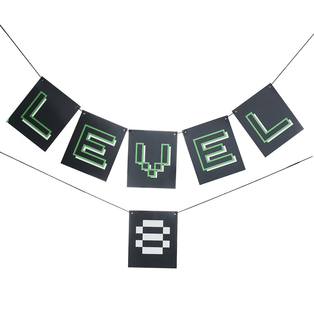 Game On Level Up Slinger - per stuk - Game feestartikelen