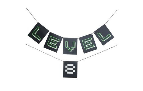 Game On Level Up Slinger - per stuk - Game feestartikelen