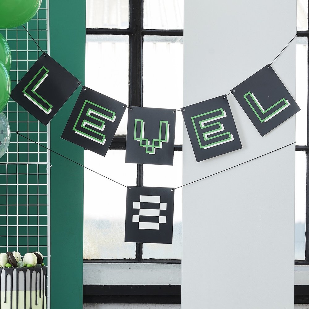 Game On Level Up Slinger - per stuk - Game feestartikelen