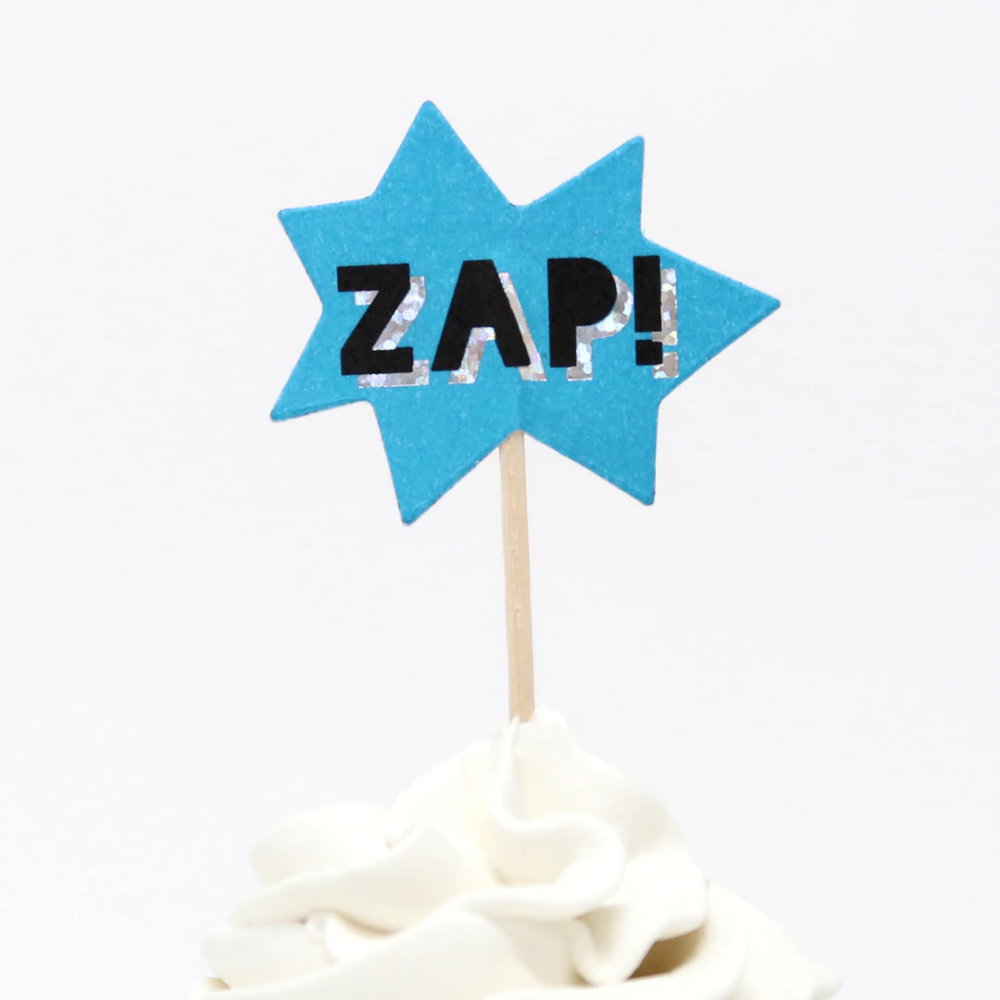 Superheroes Cupcakes Set - 24 stuks - Superheroes Cupcake Kit Meri Meri
