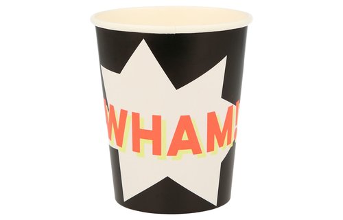 Superheroes Bekers - 8 stuks - Superhero cups Meri Meri