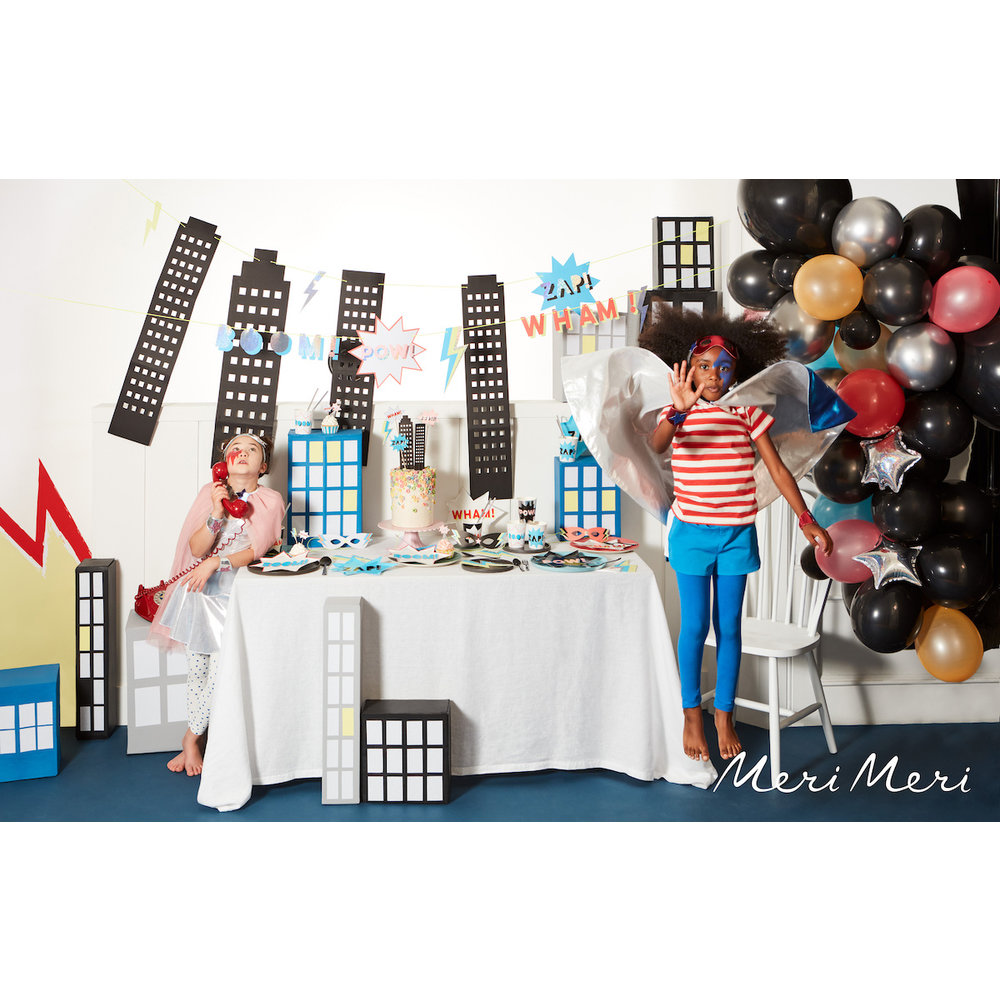 Superheroes Servetten - 16 stuks - Superhero napkins Meri Meri