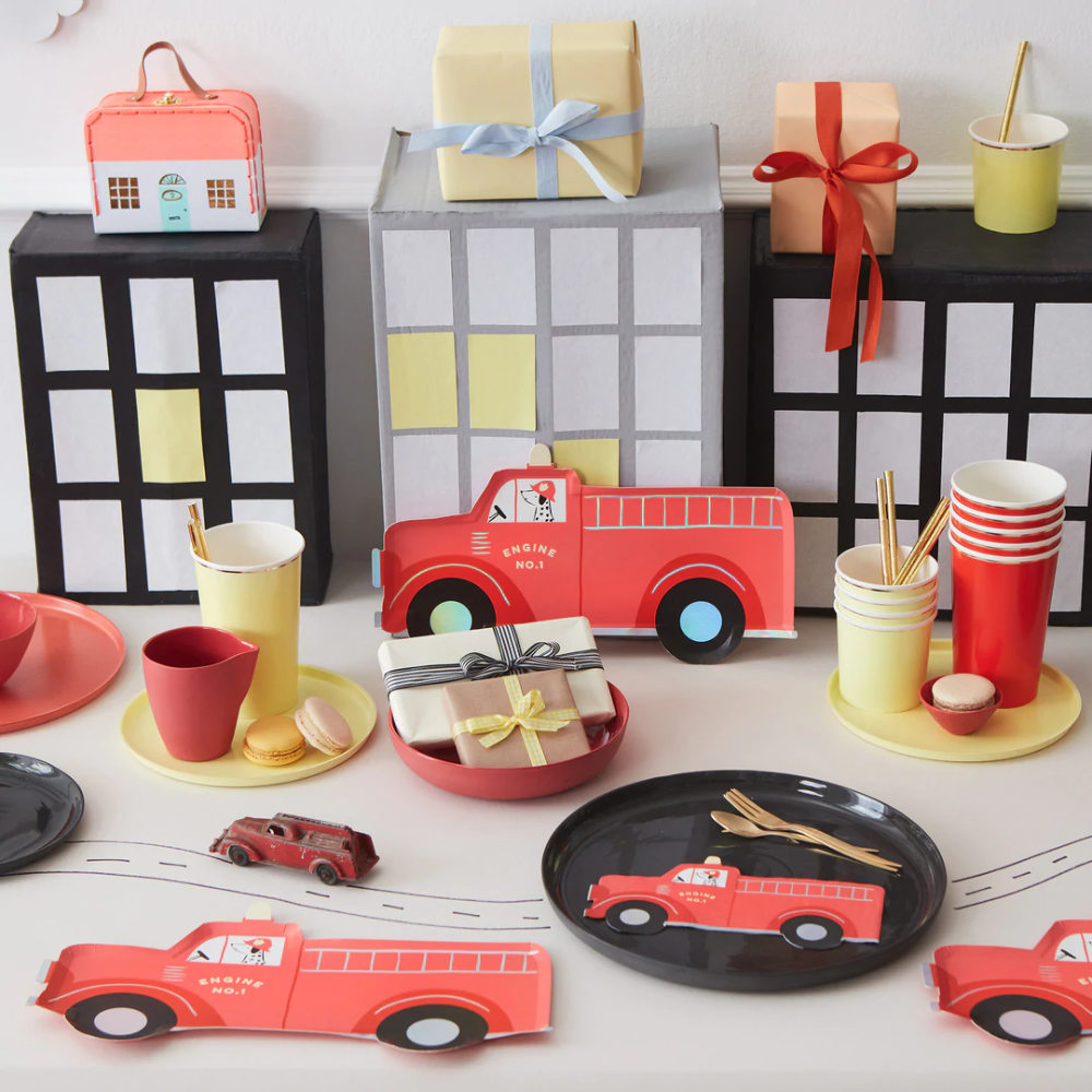 Brandweerwagen Servetten - 16 stuks - Fire Truck Meri Meri