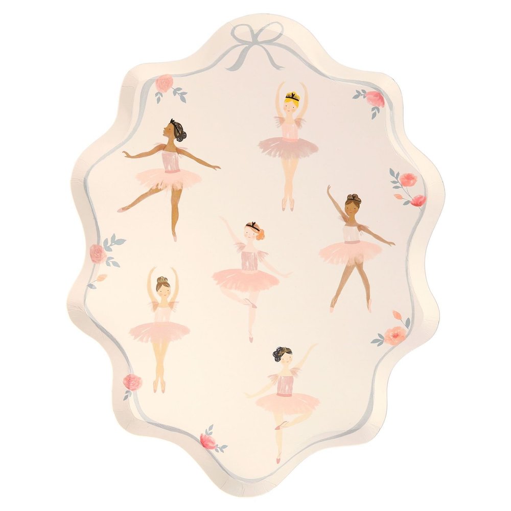 Ballerina Borden - 8 stuks - Ballet Meri Meri