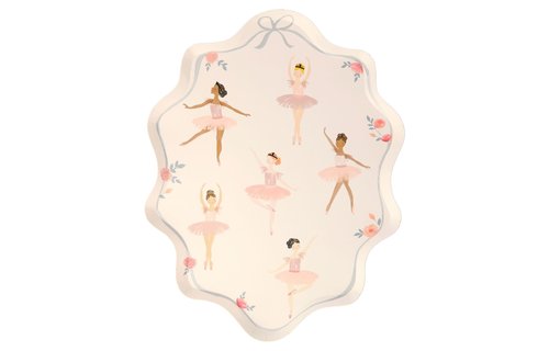 Ballerina Borden - 8 stuks - Ballet Meri Meri