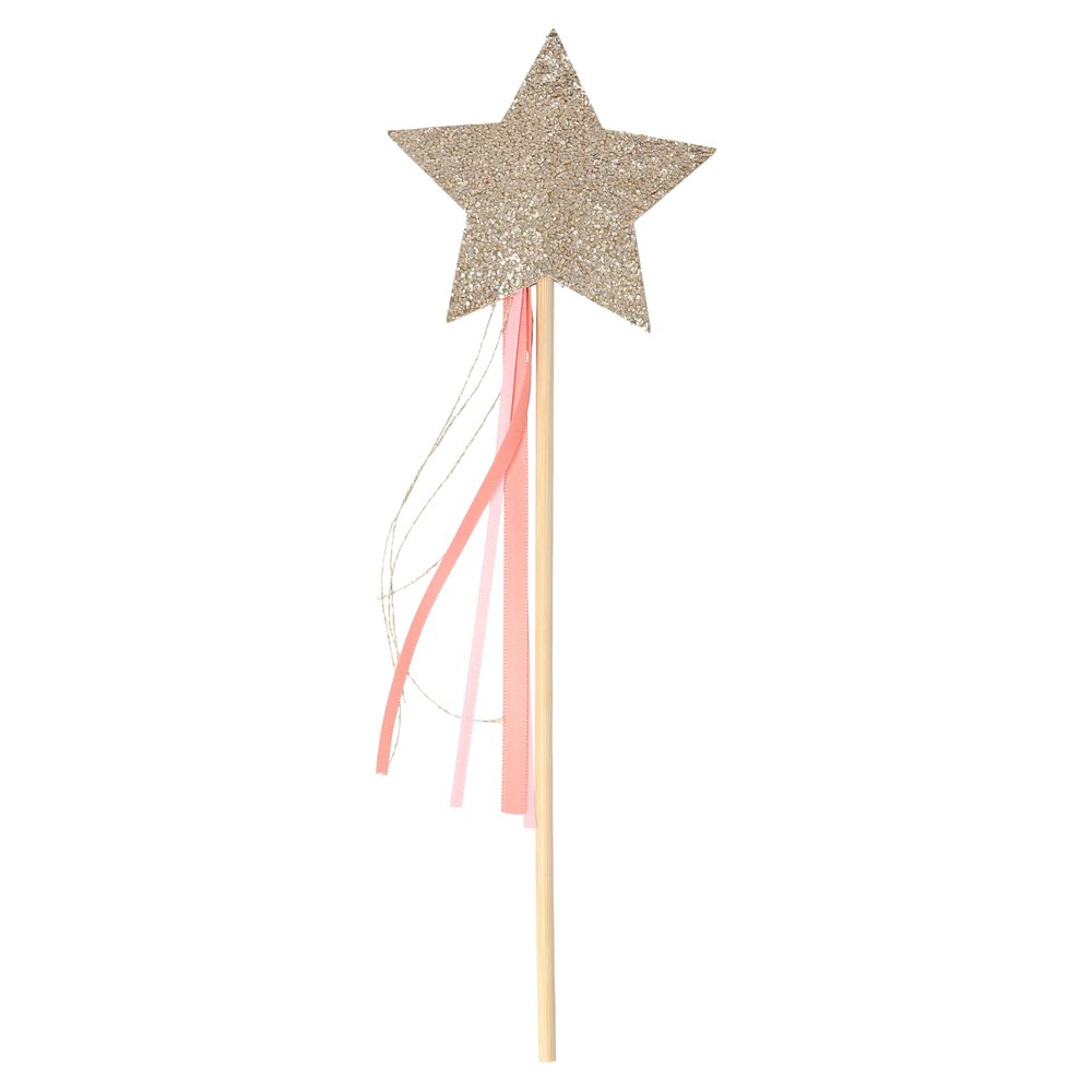 Gouden Toverstafjes - 8 stuks - Gold Glitter Wands Meri Meri